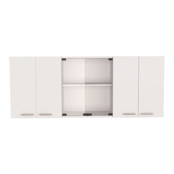TUHOME Furniture GLB5608 Cabinet Glass Manuals