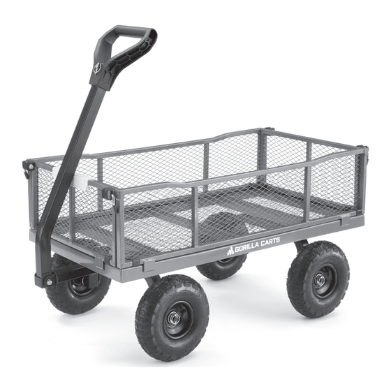 Gorilla Carts GCG-2140 Quick Start Manual