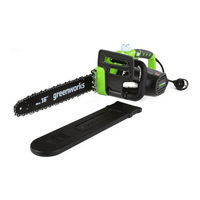 GreenWorks CSA801 Operator's Manual