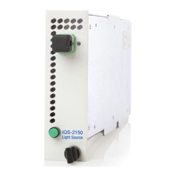 EXFO IQS-2150 User Manual