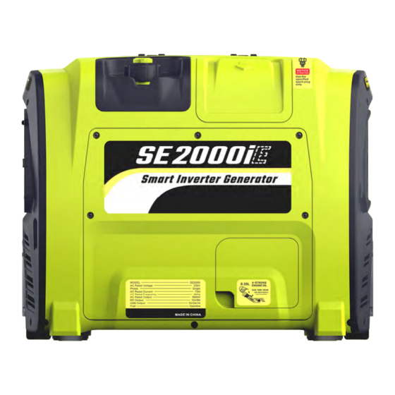 DRIVELONG SE2000i Owner's Manual