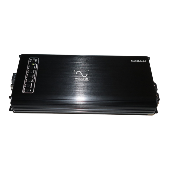 Wavtech link500.1mini Owner's Manual