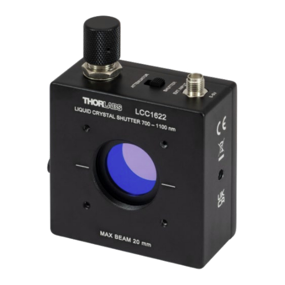 THORLABS LCC1620A User Manual