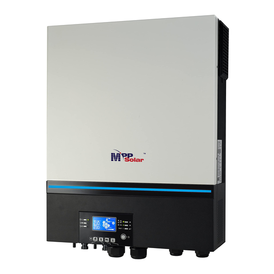 MPP Solar 8048MAX 2 Series User Manual