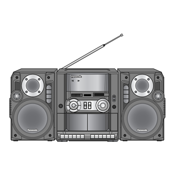 Panasonic RX-CT65 Operating Instructions Manual