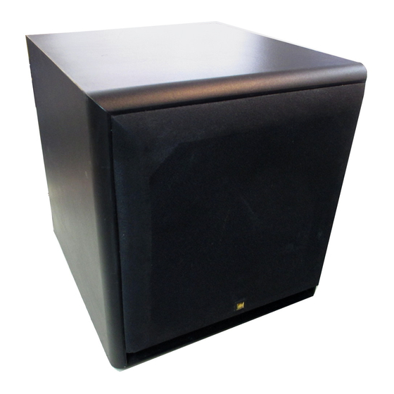 KEF PSW 2150 Installation Manual
