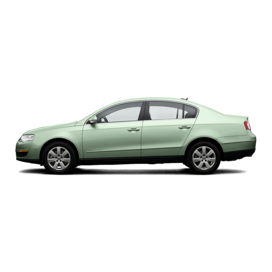 Volkswagen Passat 2006 Service Training