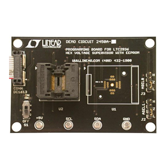 Linear Technology LTC2936 Demo Manual