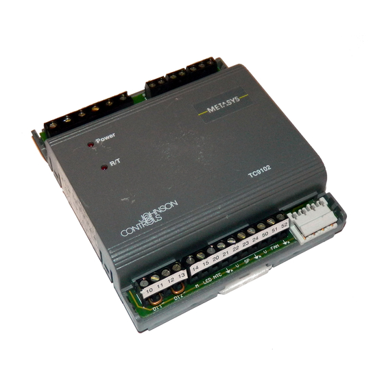 Johnson Controls METASYS TM-9160 Technical Bulletin