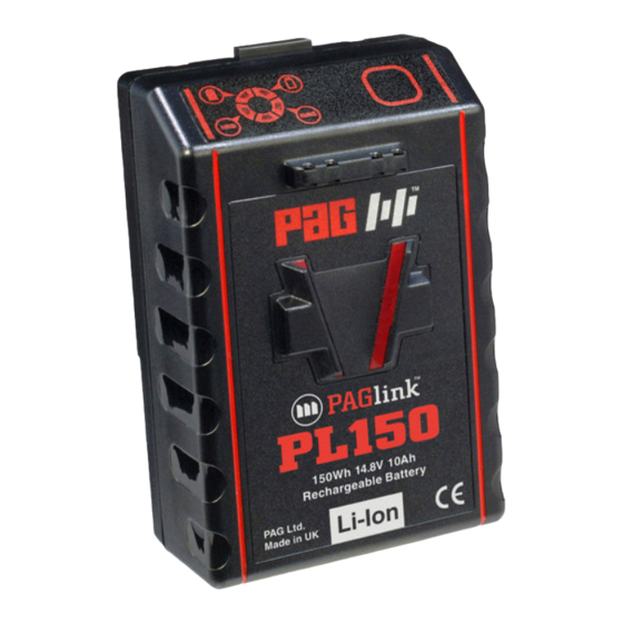 PAG PAGlink PL150 Series Instruction Booklet