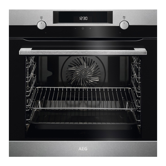 AEG BEE435220B Built-in Electric Oven Manuals