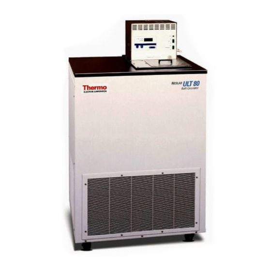 Thermo Scientific ULT-80 Installation & Operation Manual