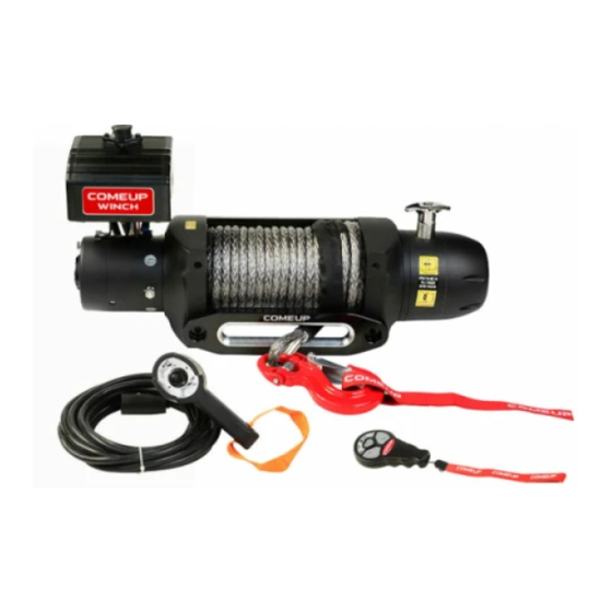 Comeup Seal Gen2 12.5rs Quick Start Manual