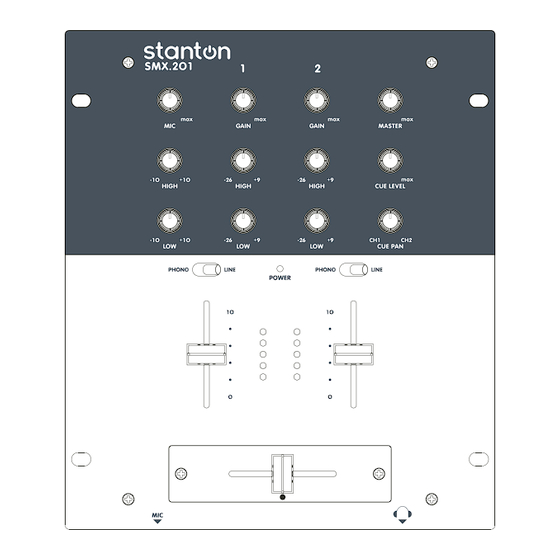Stanton smx 201 User Manual