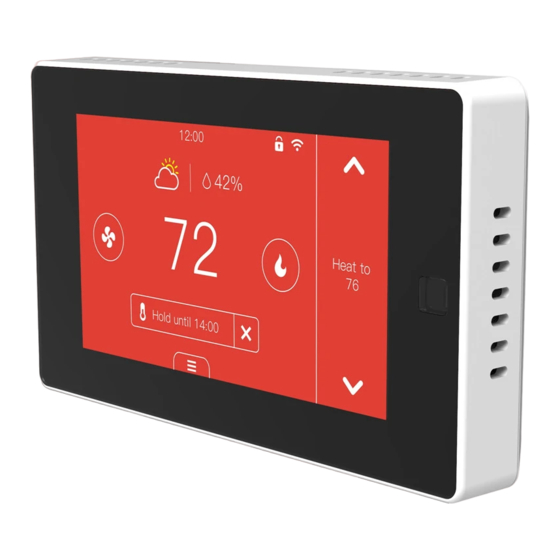 Owon PCT513-TY WiFi Thermostat Manuals