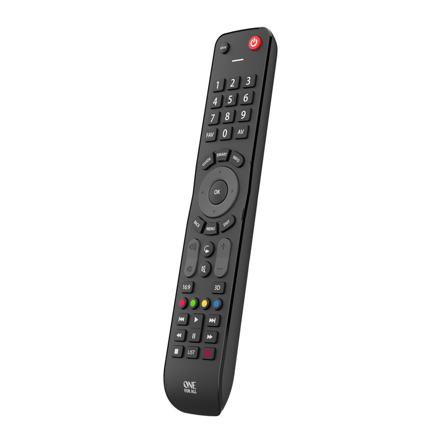 One For All URC7115 Simple Setup Guide