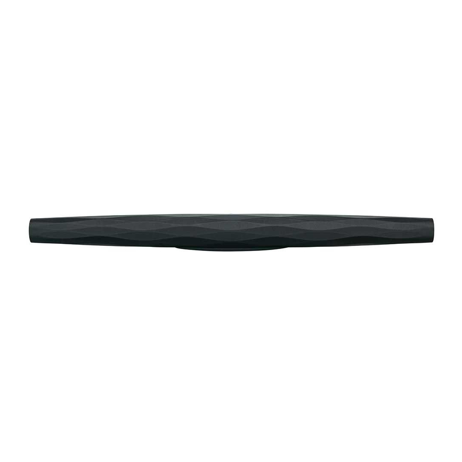 Bowers & Wilkins Formation Bar - Home Audio Soundbar Manual
