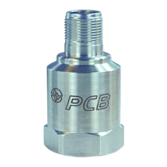 PCB Piezotronics 393A03/ACS-23 Installation And Operating Manual