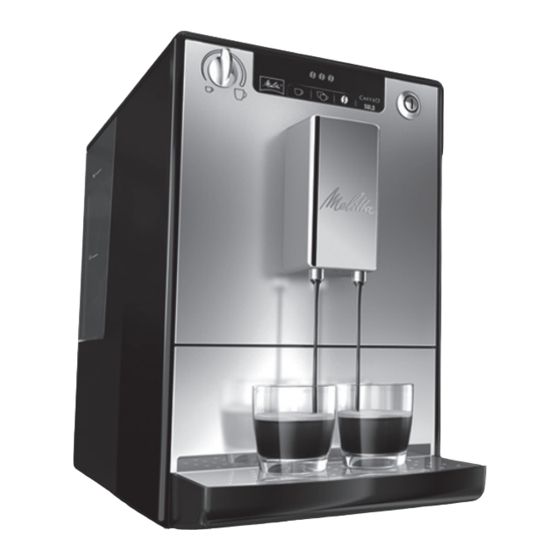 Melitta Solo Operating Instructions Manual