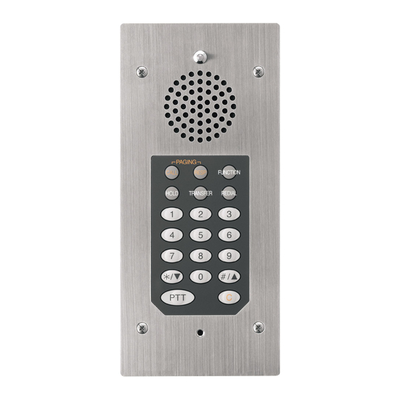 Toa N-8031MS Installation Manual