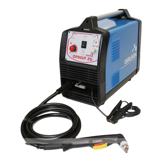Lincoln Electric CITOCUT 25i Operator's Manual
