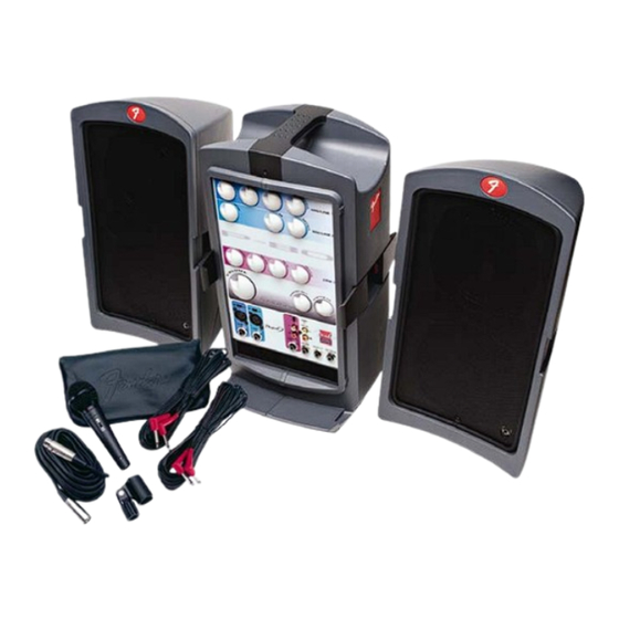 Fender PASSPORT P-80 Service Manual