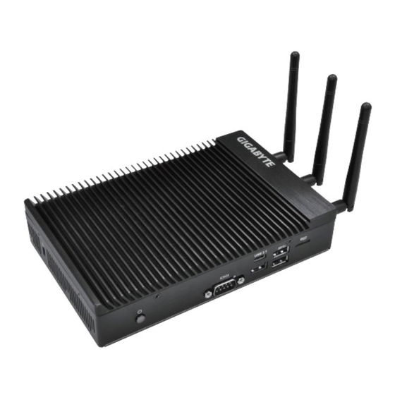 Gigabyte BRIX IoT Quick Start Manual