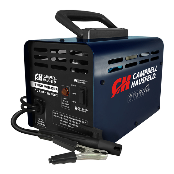 Campbell Hausfeld WS0900 Operating Instructions And Parts Manual