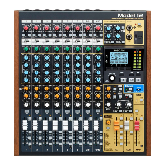 Tascam 12 Owner's Manual