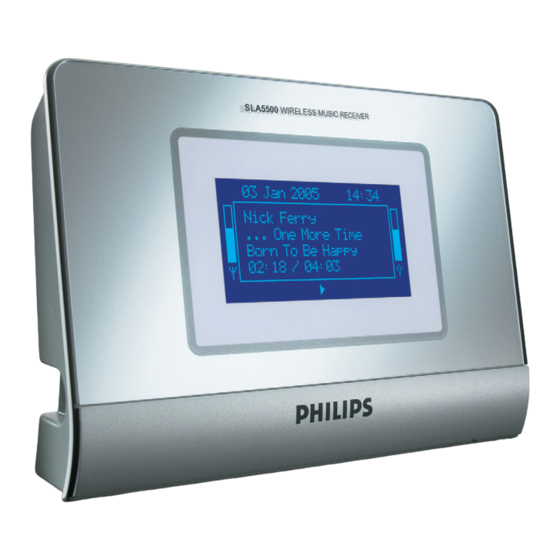 Philips SLA500 Manuals