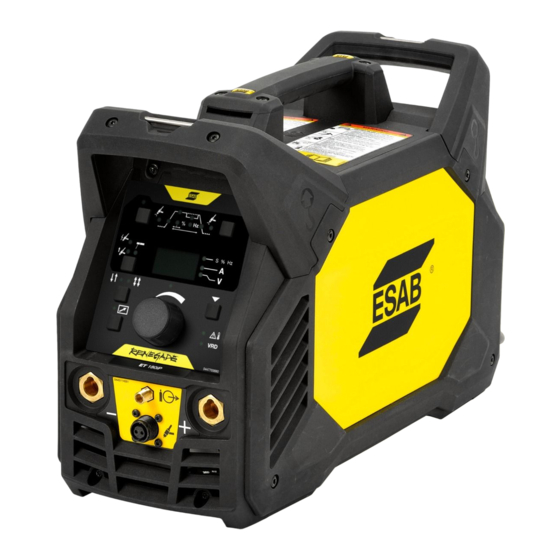 ESAB Renegade ET 210iP Instruction Manual