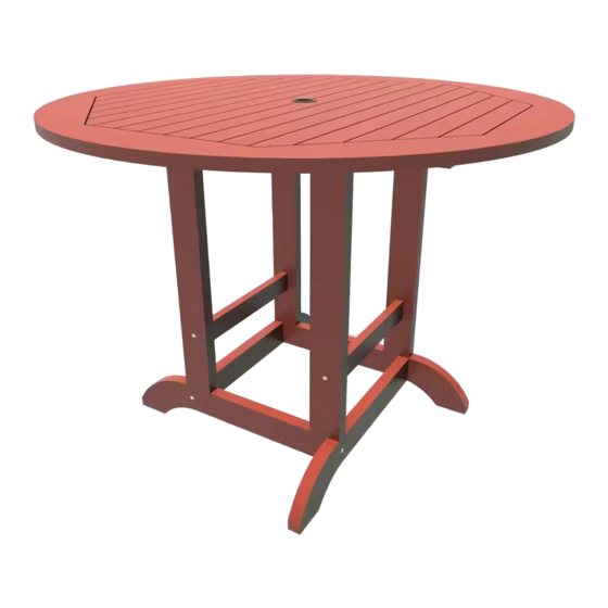highwood Sequoia Professional CM-DTRSQ48 Assembly Manual