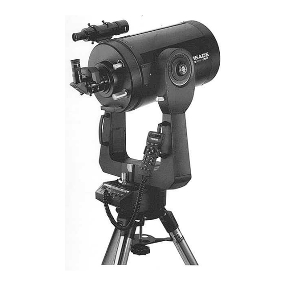Meade 7" f/15 LX200GPS Instruction Manual