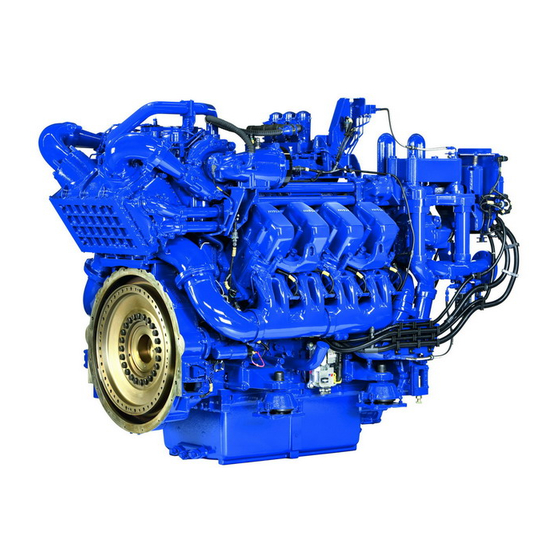 MTU 8V4000M53 Operating Instructions Manual