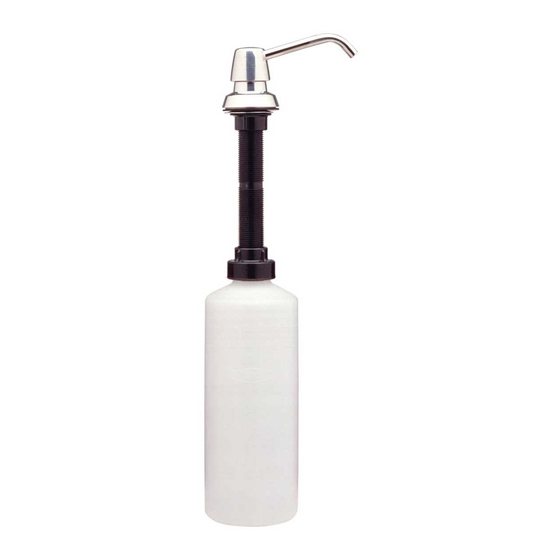 Bobrick B-822 Series Instruction For Installation And Maintenance