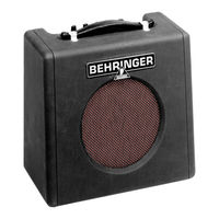 Behringer Firebird GX108 User Manual