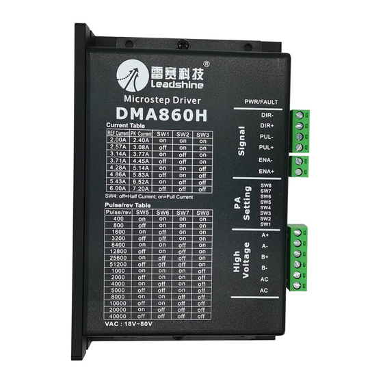 Leadshine Technology DMA860H User Manual