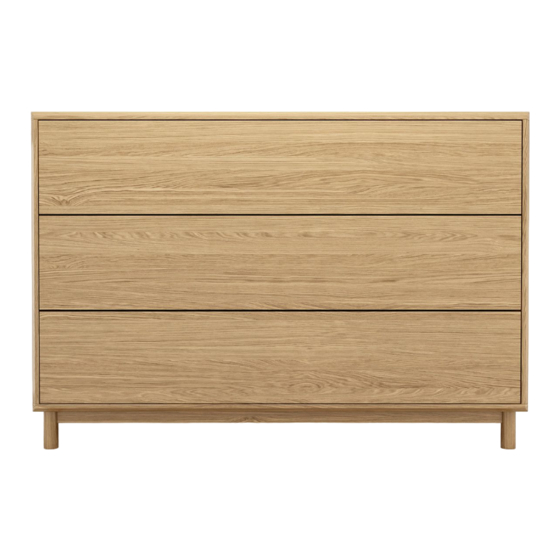 BROSA Cato Chest of Drawers Assembly Manual