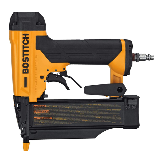 Bostitch BTFP2350 Instruction Manual