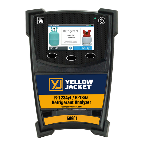 yellow jacket 68961 Quick Start Manual