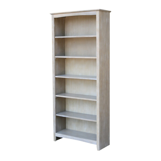 Unfinished Furniture of Wilmington SH-3228A Assembly Instructions Manual