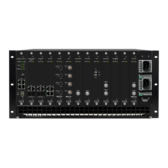 Blonder tongue NXG SYSTEM KIT Quick Manual