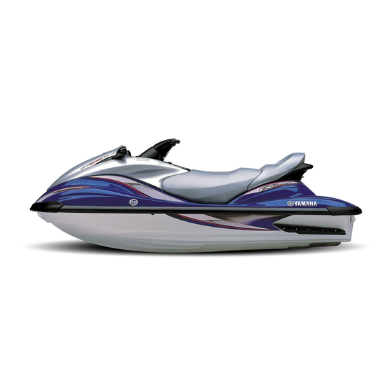 Yamaha 2004 WaveRunner FX Cruiser Owner's Manual