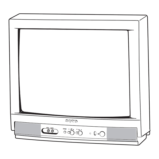 Sanyo CP20SR1 Service Manual