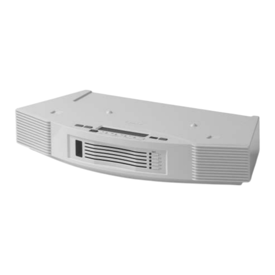 Bose Acoustic Wave II Owner's Manual