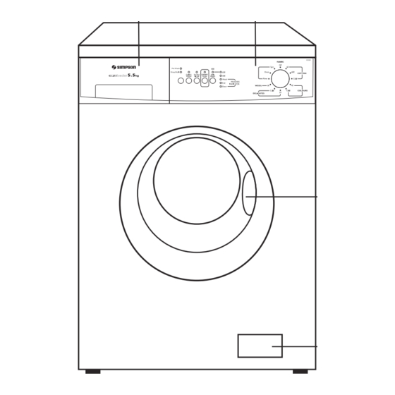 Simpson 45S558E Instruction Booklet