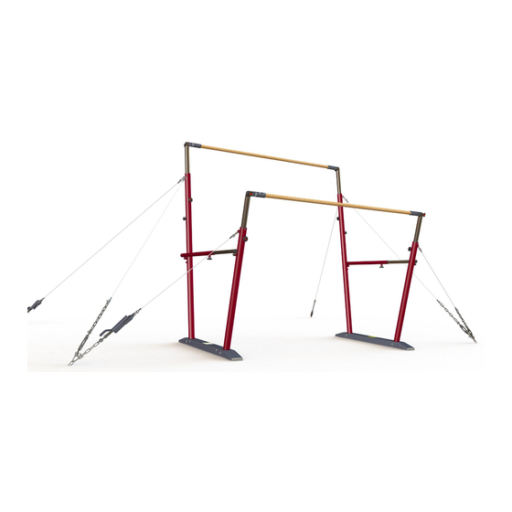 Janssen Fritsen Club Uneven Bars tensioned User Manual