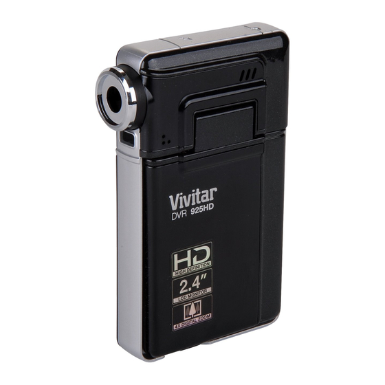 Vivitar DVR 925HD User Manual