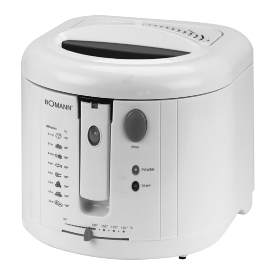 BOMANN FR 1205 CB Instruction Manual & Guarantee
