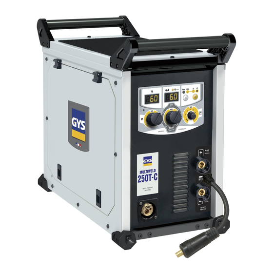 GYS MULTIWELD 250T-C Manual